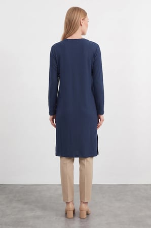 Fullamodest Basic Yanları Yırtmaçlı Tunik