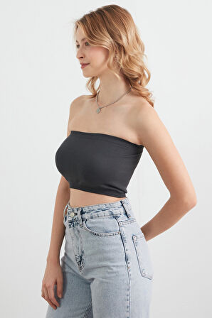 Fitilli Straplez Dikişsiz Büstiyer