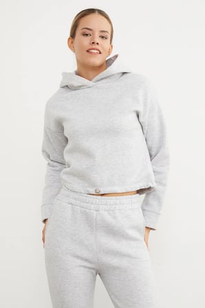 3 İplik Basic Beli Stoperli Jogger Eşofman Takımı