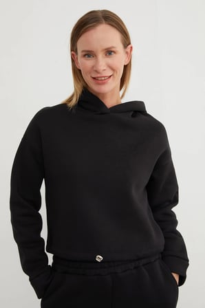 3 İplik Basic Beli Stoperli Jogger Eşofman Takımı