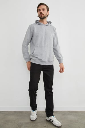 Kapüşonlu Kanguru Cepli Sweatshirt