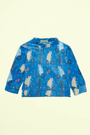 Koala Baskılı Polar Unisex Çocuk Pijama Takımı