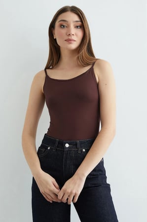Basic İp Askılı Çıtçıtlı Body
