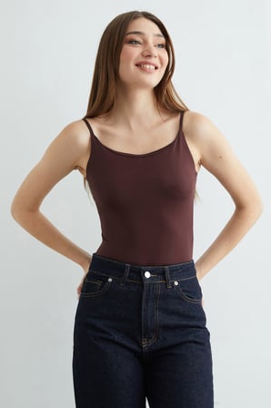 Basic İp Askılı Çıtçıtlı Body