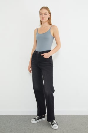 Basic İp Askılı Çıtçıtlı Body