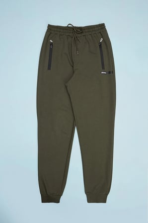 Beli Lastikli Baskılı Erkek Çocuk Jogger Eşofman Altı