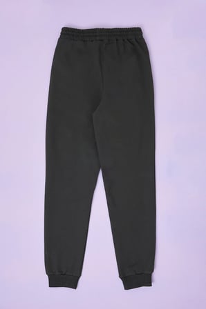 Beli Lastikli Baskılı Erkek Çocuk Jogger Eşofman Altı