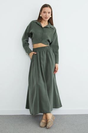 Beli Lastikli Cepli Maxi Boy Etek