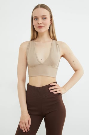 Basic Fitilli Kaplı Büstiyer