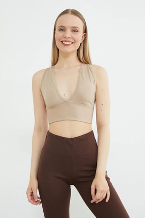 Basic Fitilli Kaplı Büstiyer