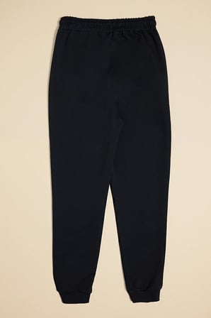 Yazı Baskılı Cebi Fermuarlı Erkek Çocuk Jogger Eşofman Altı