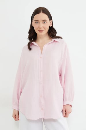 Basic Oversize Gömlek