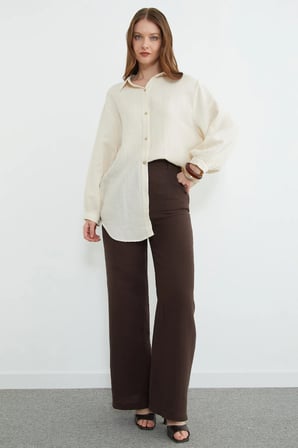 Basic Oversize Gömlek