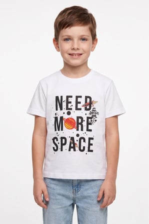 Need More Space Baskılı Erkek Çocuk Tişört