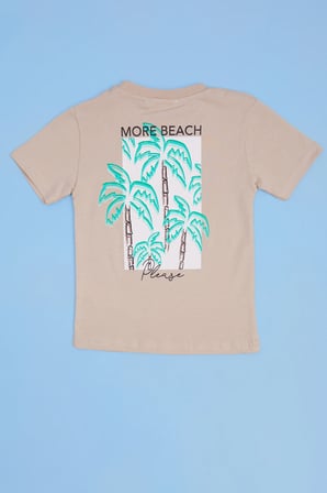 More Beach Baskılı Erkek Çocuk Tişört