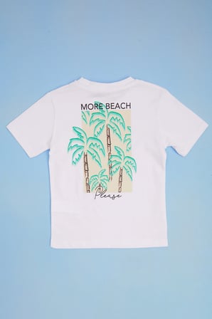 More Beach Baskılı Erkek Çocuk Tişört