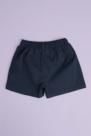 Basic Beli Lastikli Kız Çocuk Şort