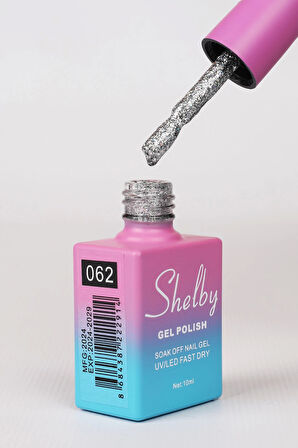 SHELBY 10 ML. A062  SÜPER IŞILTILI KALICI OJE