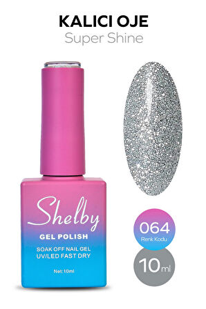 SHELBY 10 ML. A064  SÜPER IŞILTILI KALICI OJE