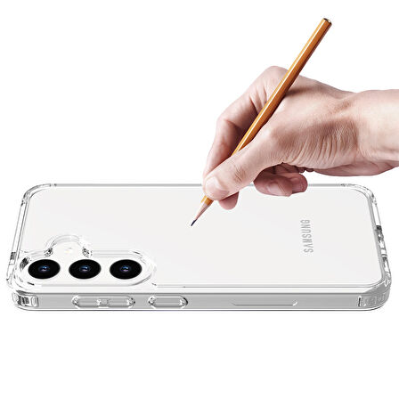 Buff Galaxy S24 Air Hybrid Şeffaf Kılıf