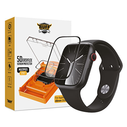 Buff Watch 45mm 5D EasyFlex 2 Adet Screen Protector