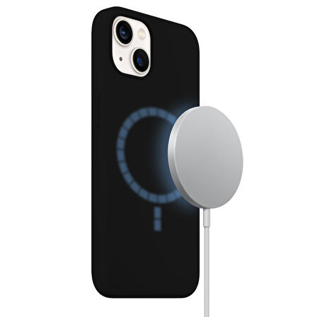 Buff iPhone 15 Magsafe Rubber Fit Black