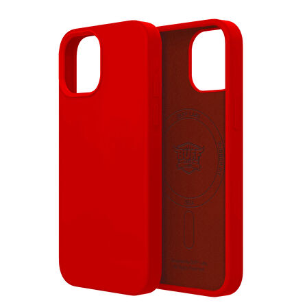 Buff iPhone 15 Pro Magsafe Rubber Fit Red