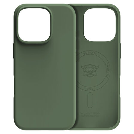 Buff iPhone 16 Pro Max Magsafe Rubber Fit Silikon Kılıf Cypress