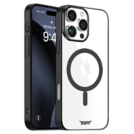 Buff iPhone 16 Pro Magsafe Slim Fit Kılıf Black