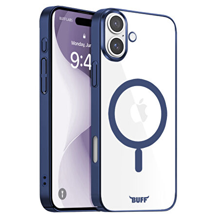 Buff iPhone 16 Plus Magsafe Slim Fit Kılıf Blue