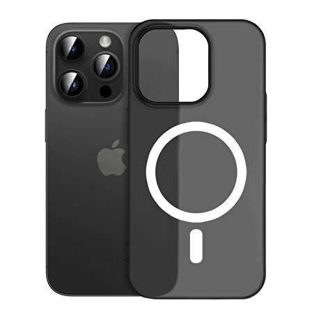 Buff iPhone 16 Pro Max MagSafe Slimfy Kılıf - Siyah