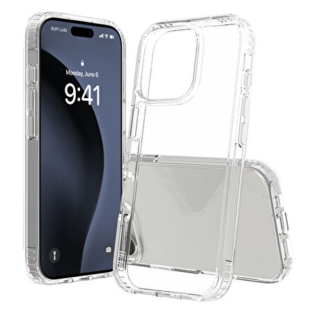 Buff iPhone 16 Pro Avantaj Paket - Kılıf + Ekran Koruyucu + Lens Koruyucu