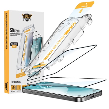 Buff iPhone 16 Avantaj Paket - Magsafe Kılıf + Ekran Koruyucu + Lens Koruyucu Glass