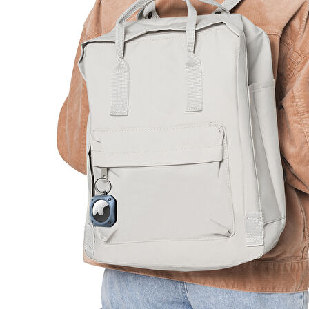 Buff TagSafe ProShield Taşınabilir Anahtarlık AirTag Kılıf Blue