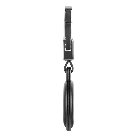 Buff TagSafe HookSteel Taşınabilir Anahtarlık AirTag Kılıf Black