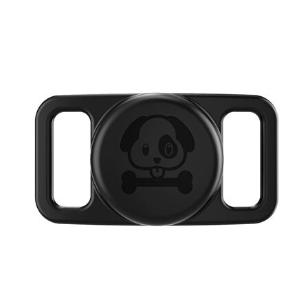 Buff TagSafe Dogcol Taşınabilir Anahtarlık AirTag Kılıf Black