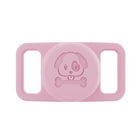 Buff TagSafe Dogcol Taşınabilir Anahtarlık AirTag Kılıf Pink