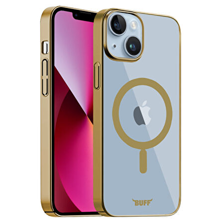 Buff iPhone 13 MagSafe Slim Fit Kılıf Gold