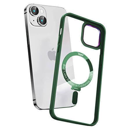 Buff iPhone 13 BumperMag Kılıf Green