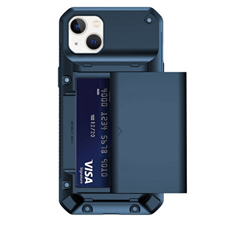 Buff iPhone 13 Slide Armor Kılıf Blue