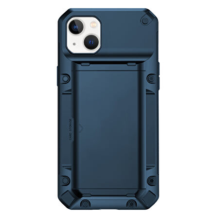 Buff iPhone 13 Slide Armor Kılıf Blue