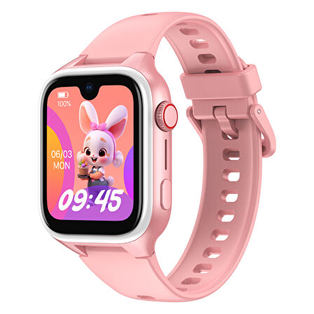 Buff Kids Watch Adventure 4.5G Sim Kartlı Akıllı Çocuk Saati Pink