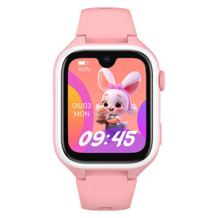 Buff Kids Watch Adventure 4.5G Sim Kartlı Akıllı Çocuk Saati Pink