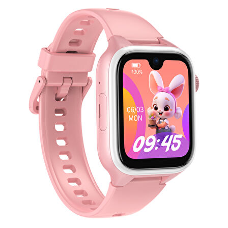 Buff Kids Watch Adventure 4.5G Sim Kartlı Akıllı Çocuk Saati Pink