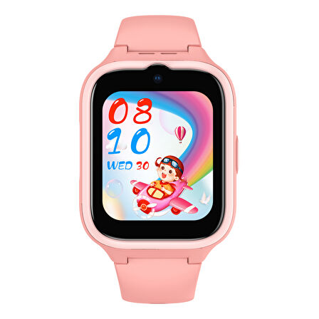 Buff Kids Watch Play 4.5G Sim Kartlı Akıllı Çocuk Saati Pink