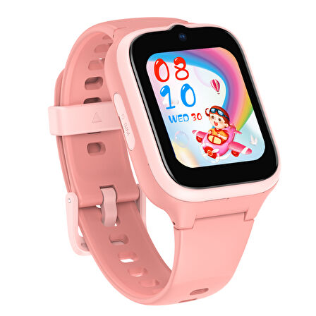 Buff Kids Watch Play 4.5G Sim Kartlı Akıllı Çocuk Saati Pink