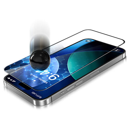 Buff iPhone 17 Pro Max / 16 Pro Max 5D Glass EasyFit Ekran Koruyucu