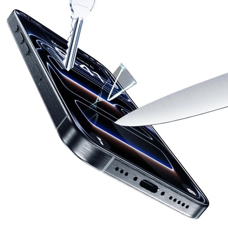 Buff iPhone 18 Pro/17/17 Pro/16 Pro 5D Glass EasyFit 2 Adet Ekran Koruyucu