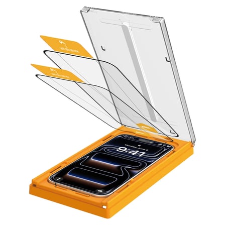 Buff iPhone 18 Pro/17/17 Pro/16 Pro 5D Glass EasyFit 2 Adet Ekran Koruyucu