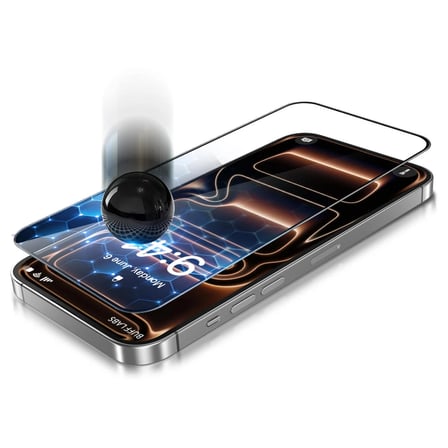 Buff iPhone 18 Pro Max/17 Pro Max/16 Pro Max 5D Glass EasyFit 2 Adet Ekran Koruyucu